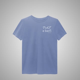 Paz e bem - Camisa masculina estonada