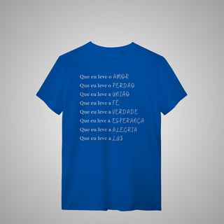 Nome do produtoQue eu leve – Camiseta Feminina 