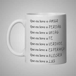Nome do produtoQue eu leve - Caneca