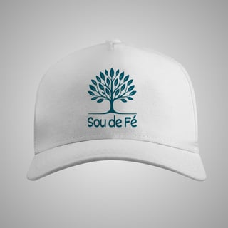 Nome do produtoSou de Fé – Boné com tela