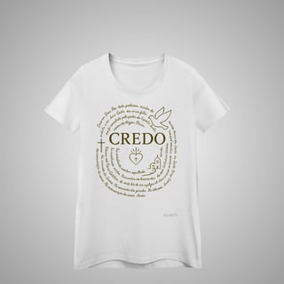 Nome do produtoCredo - Feminina