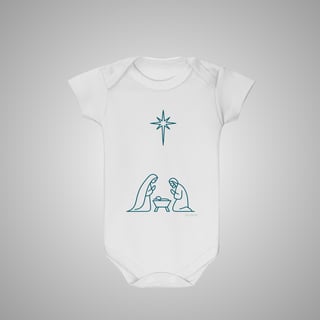 Nome do produtoManjedoura – Body baby - Coleção Natal