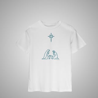 Nome do produtoManjedoura – Camisa Infantil 2 a 8 anos - Coleção Natal