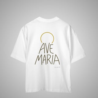 Nome do produtoAve Maria - Costas Oversized