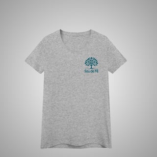 Nome do produtoSou de Fé - Camiseta Feminina