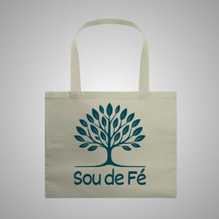 Nome do produtoSou de Fé – Ecobag 