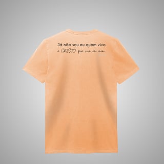 Nome do produtoCristo vive em mim - Camisa feminina Estonada