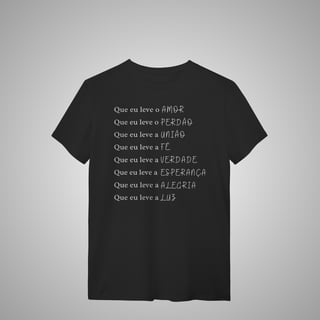 Nome do produtoQue eu leve – Camiseta Feminina 