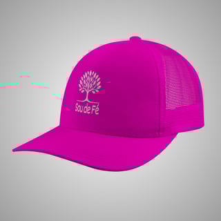 Nome do produtoSou de Fé – Boné com tela