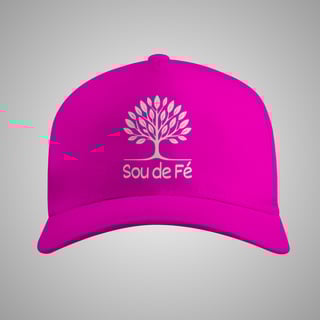 Nome do produtoSou de Fé – Boné com tela