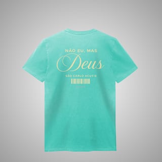 Nome do produtoCarlo Acutis Costas - Estonada Feminina