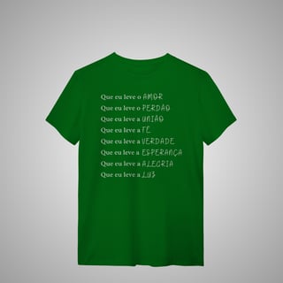 Nome do produtoQue eu leve – Camiseta Feminina 