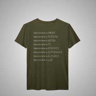 Que eu leve – Camiseta Masculina 