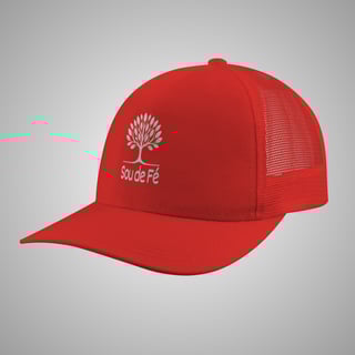 Nome do produtoSou de Fé – Boné com tela