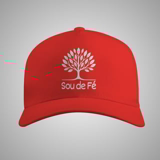 Nome do produtoSou de Fé – Boné com tela