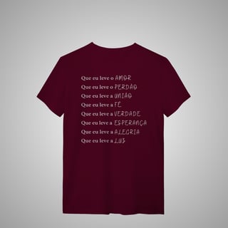 Nome do produtoQue eu leve – Camiseta Feminina 