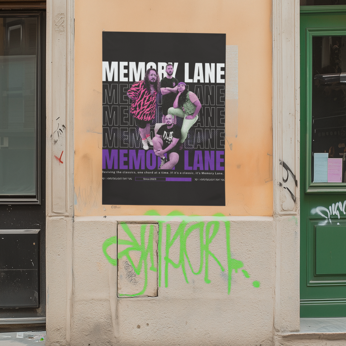 Nome do produto: Pôster Oficial Memory Lane – Edição Integrantes