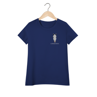 Nome do produtoCamiseta Feminina Baby Long Pima - Cormondo