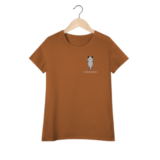 Nome do produtoCamiseta Feminina Baby Long Pima - Cormondo