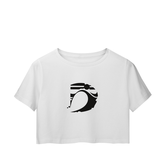 Camisa cropped manga curta Dream Surf