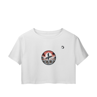 Nome do produto Camisa cropped manga curta Dream Surf