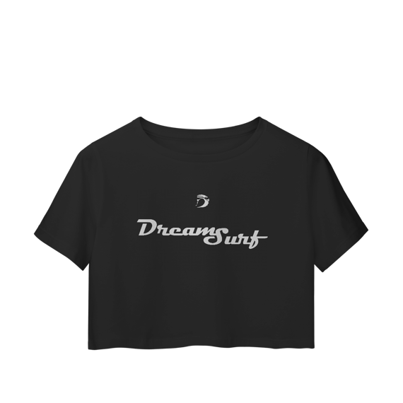 Camisa cropped manga curta Dream Surf
