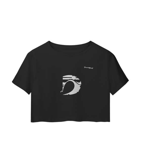 Camisa cropped manga curta Dream Surf