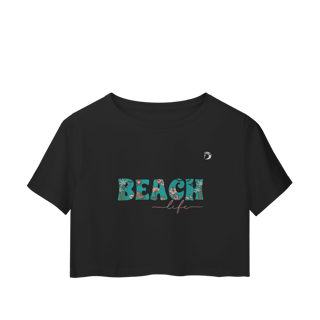 Camisa cropped manga curta Dream Surf