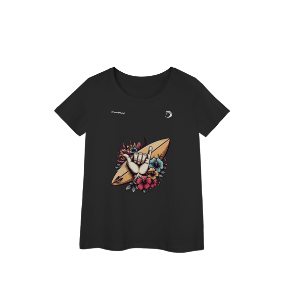 Camiseta Bay long manga curta feminino Dream Surf