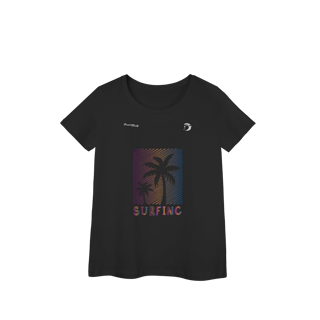 Camiseta baby long manga curta feminino Dream Surf