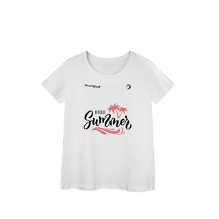 Camiseta baby long manga curta feminino Dream Surf