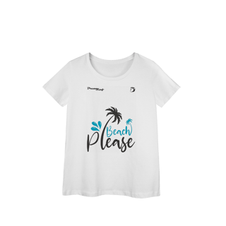 Camiseta baby long manga curta feminino Dream Surf