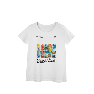 Camiseta baby long manga curta feminino Dream Surf