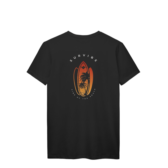 Camiseta manga curta masculino Dream Surf frente e costas