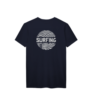 Nome do produto Camiseta manga curta masculino Dream Surf frente e costas