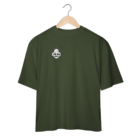 Camiseta KS Escudo no Peito Oversized