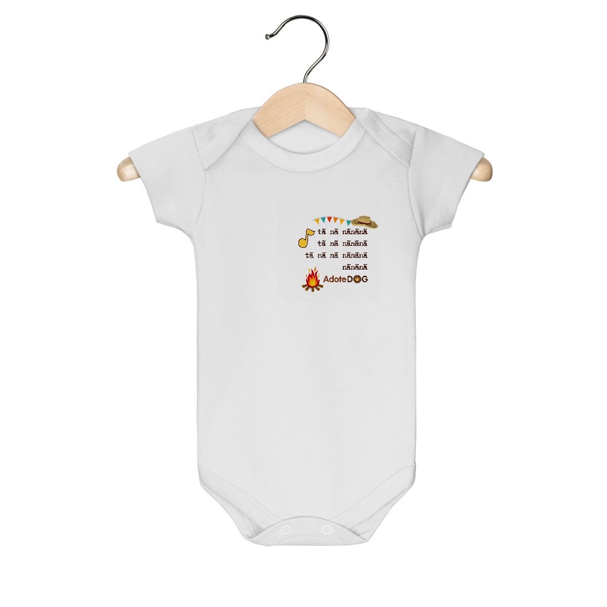 Nome do produto: Body Infantil Tã nã nãnãnã tã nã nãnãnã…
