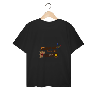 Nome do produto T-Shirt Plus Size Arraiau AdoteDog – Eu Fui