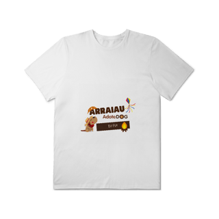 Nome do produto T-Shirt Plus Size Arraiau AdoteDog – Eu Fui