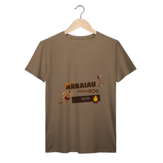 Nome do produto Camiseta T-Shirt Prime Arraiau AdoteDog – Eu Fui