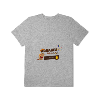 Nome do produto T-Shirt Plus Size Arraiau AdoteDog – Eu Fui