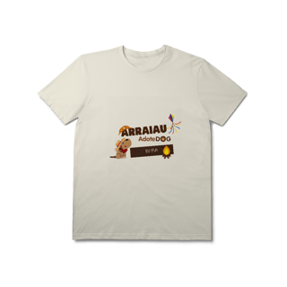 Nome do produto Camiseta T-Shirt Prime Arraiau AdoteDog – Eu Fui