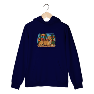 Nome do produto Moletom Prime Canguru - Caramelo