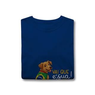 Nome do produto T-Shirt Classic Vai Que é Sua Caramelo