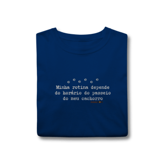 Nome do produto T-shirt Rotina