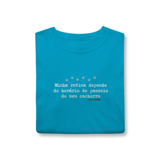 Nome do produto T-shirt Rotina