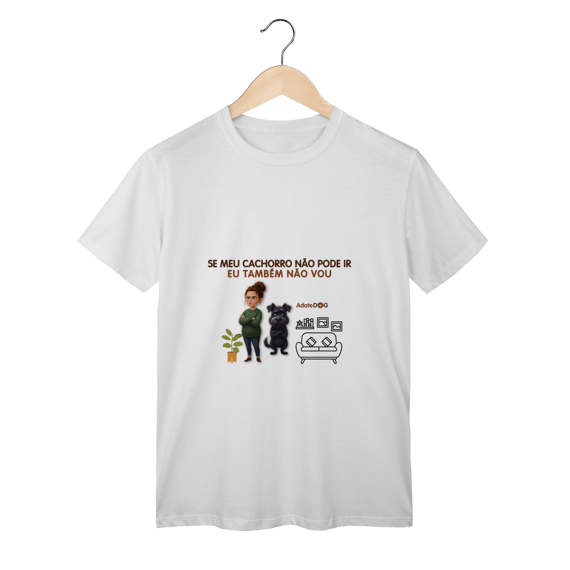 T-Shirt Classic - Eu não vou