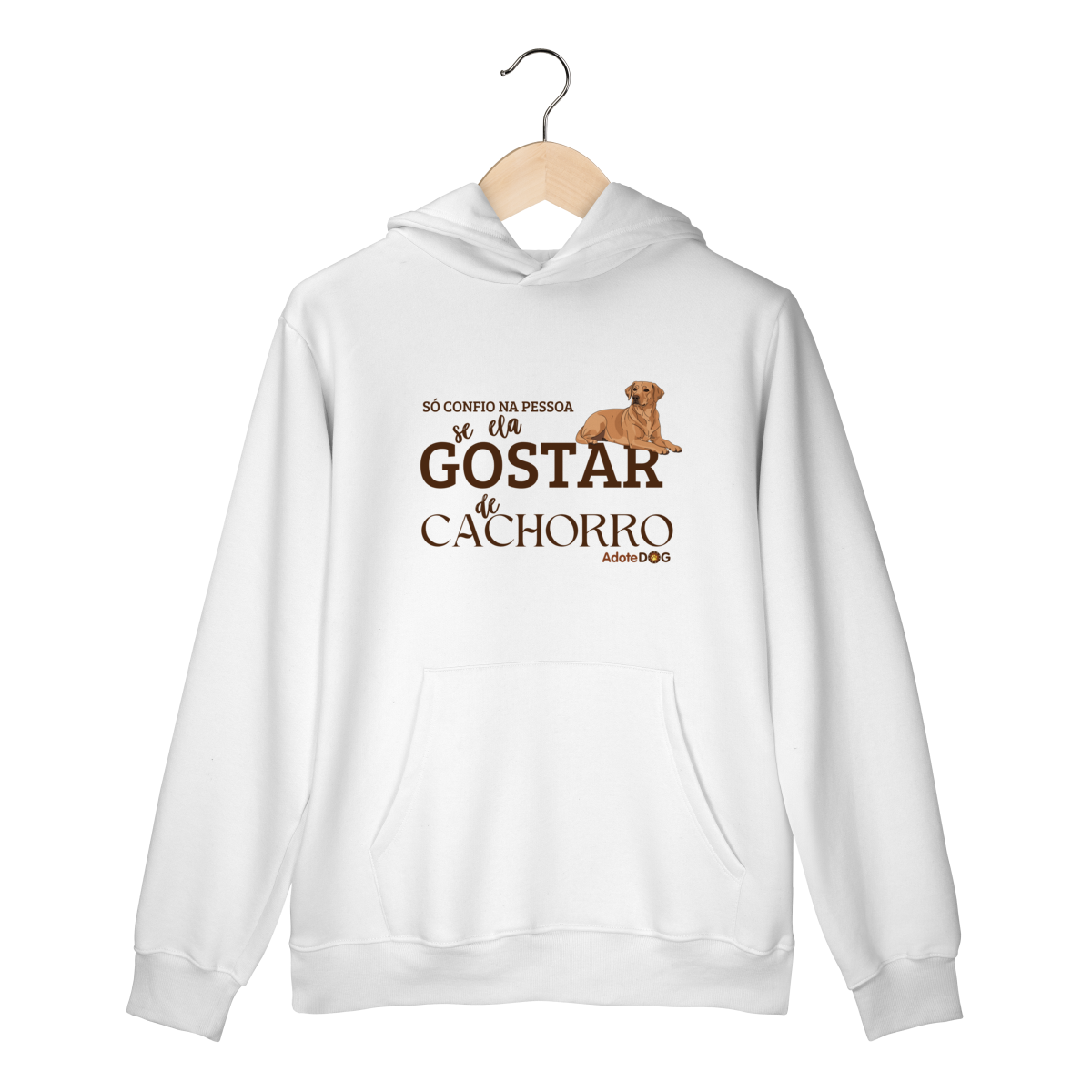 Nome do produto: Moletom Prime Canguru - Só Confio