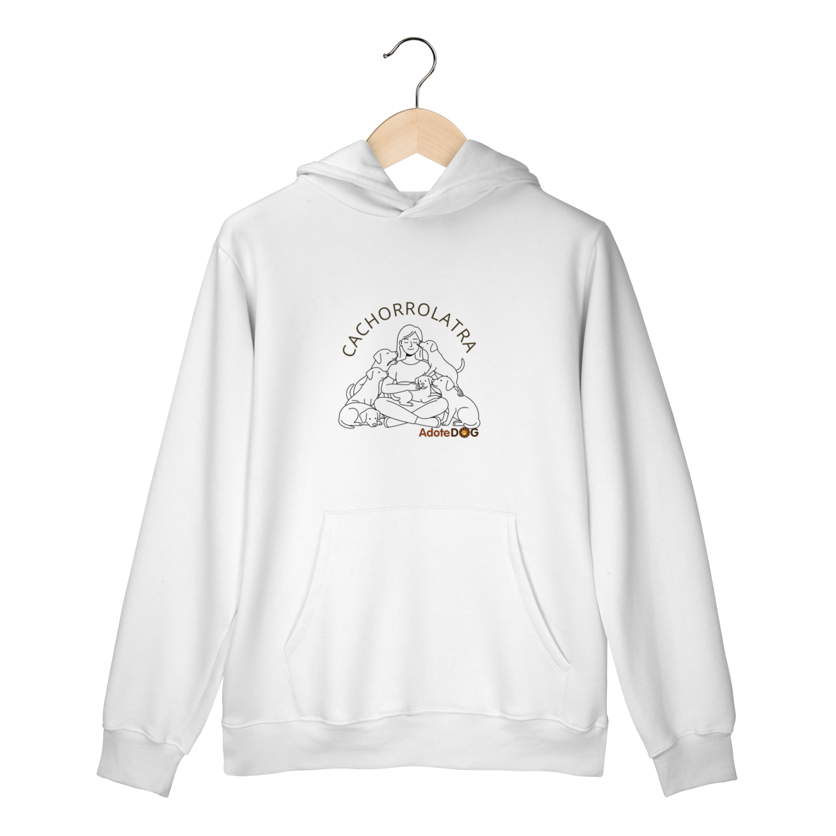 Nome do produto: Moletom Prime Canguru - Cachorrolatra