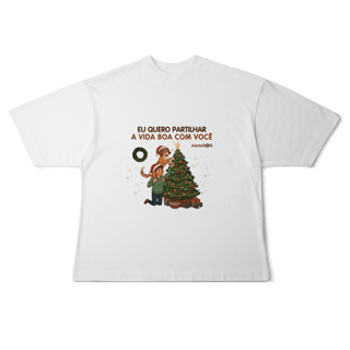 Nome do produto Camiseta Oversized - Partilhar